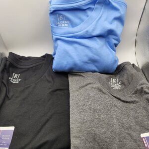 Men' s Moisture Wicking George  Size 2XL T shirts  (3/$26 New)